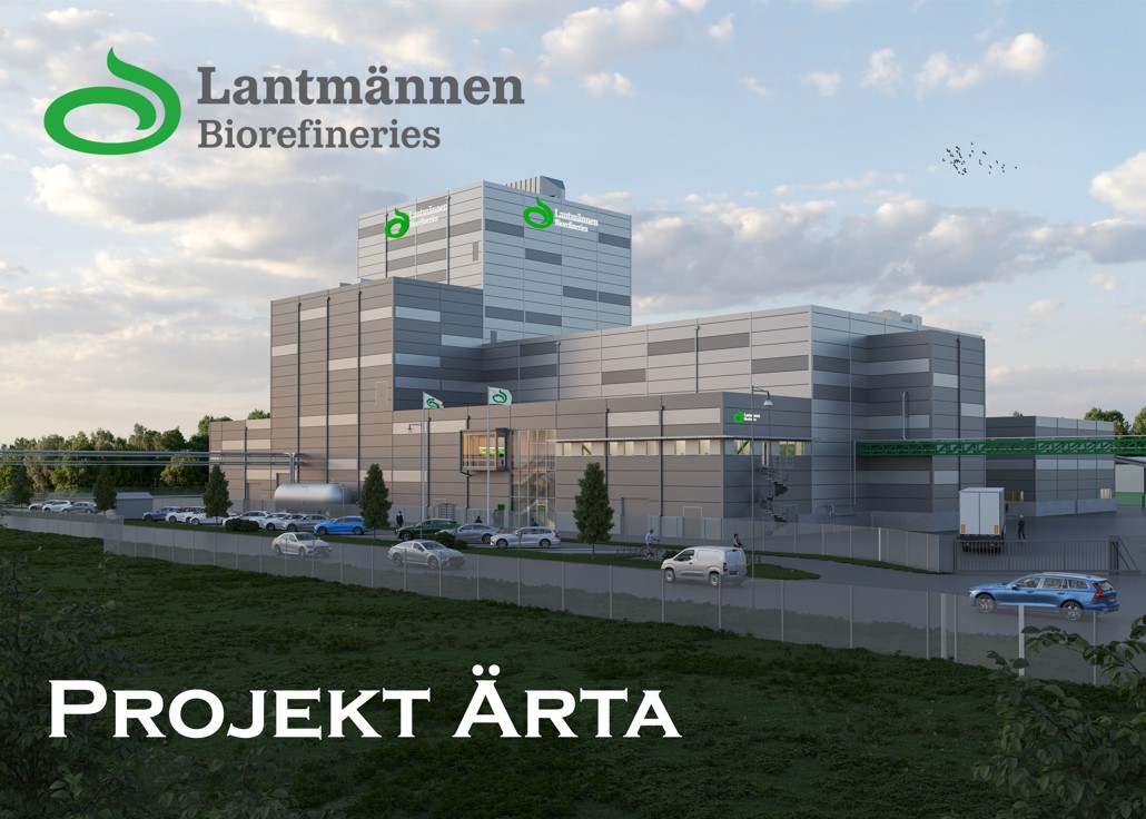Lantmännen Biorefineries – Projekt Ärta, Lidköping
